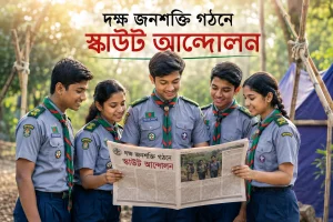 দক্ষ জনশক্তি গঠনে স্কাউট আন্দোলন