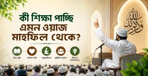 কী শিক্ষা পাচ্ছি এমন ওয়াজ মাহফিল থেকে?