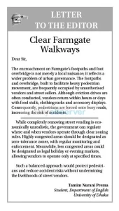 Farmgate’s walkway crisis 